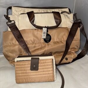 Samantha Brown To‎ Go 3 Ways to Wear Convertible Light Tote Backpack & Wallet